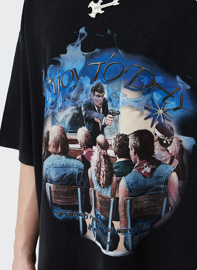 ”OIL PAINTING" T-SHIRT