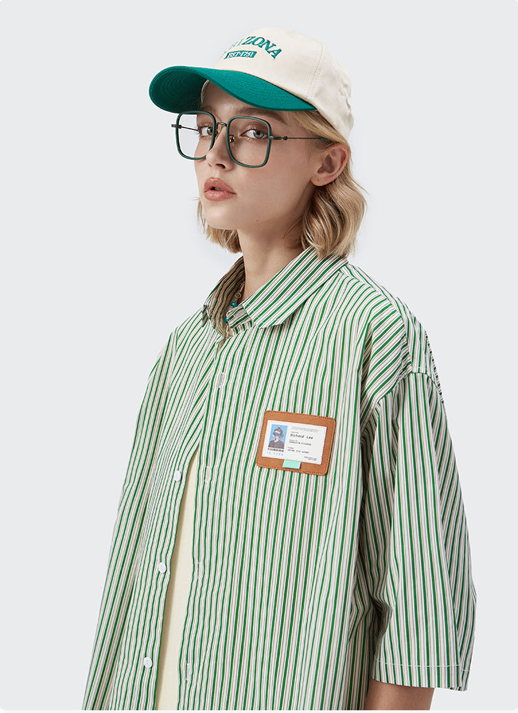 "VERTICAL STRIPES" T-SHIRT