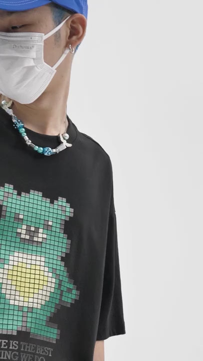 "CHESSBOARD BEAR" T-SHIRT