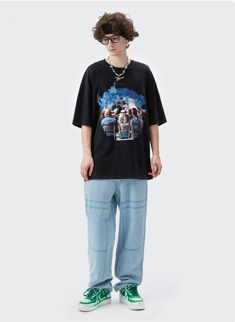”OIL PAINTING" T-SHIRT