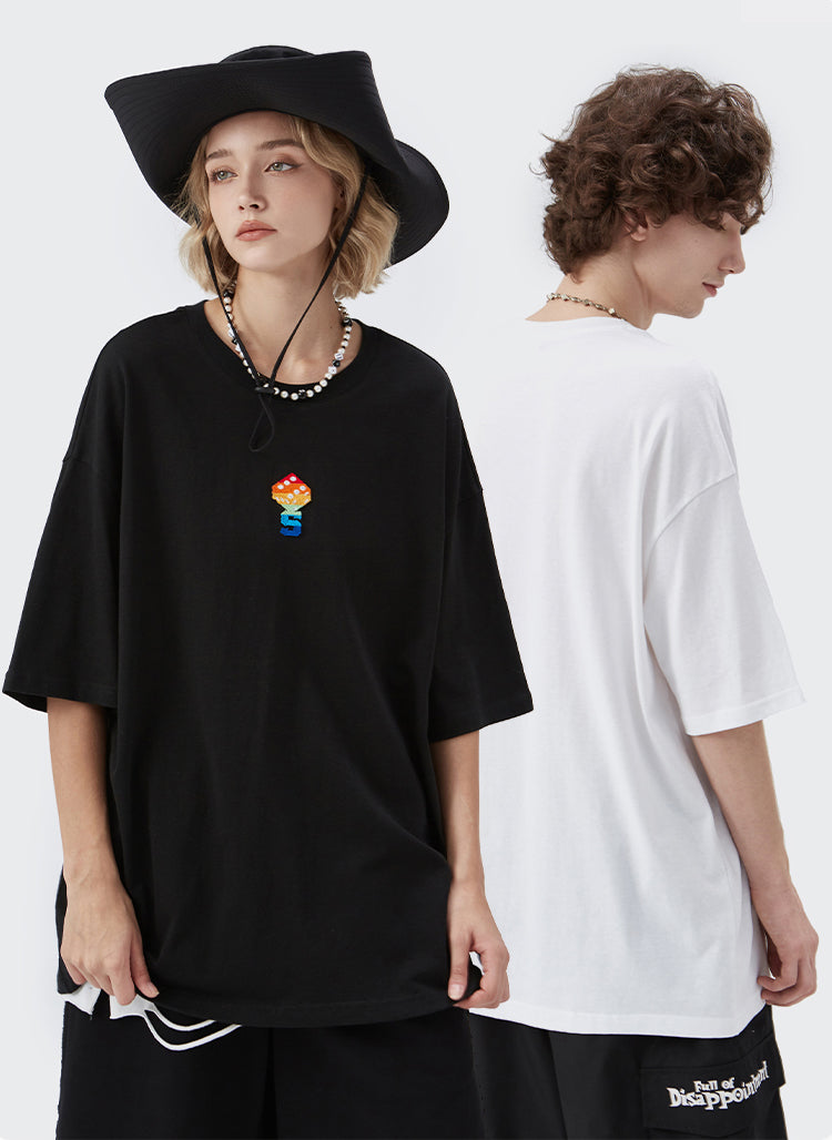 "COLORFUL DICE S" T-SHIRT
