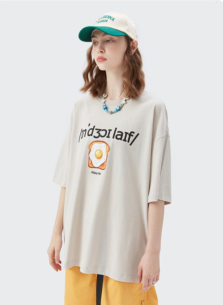 " POACHED EGG" T-SHIRT