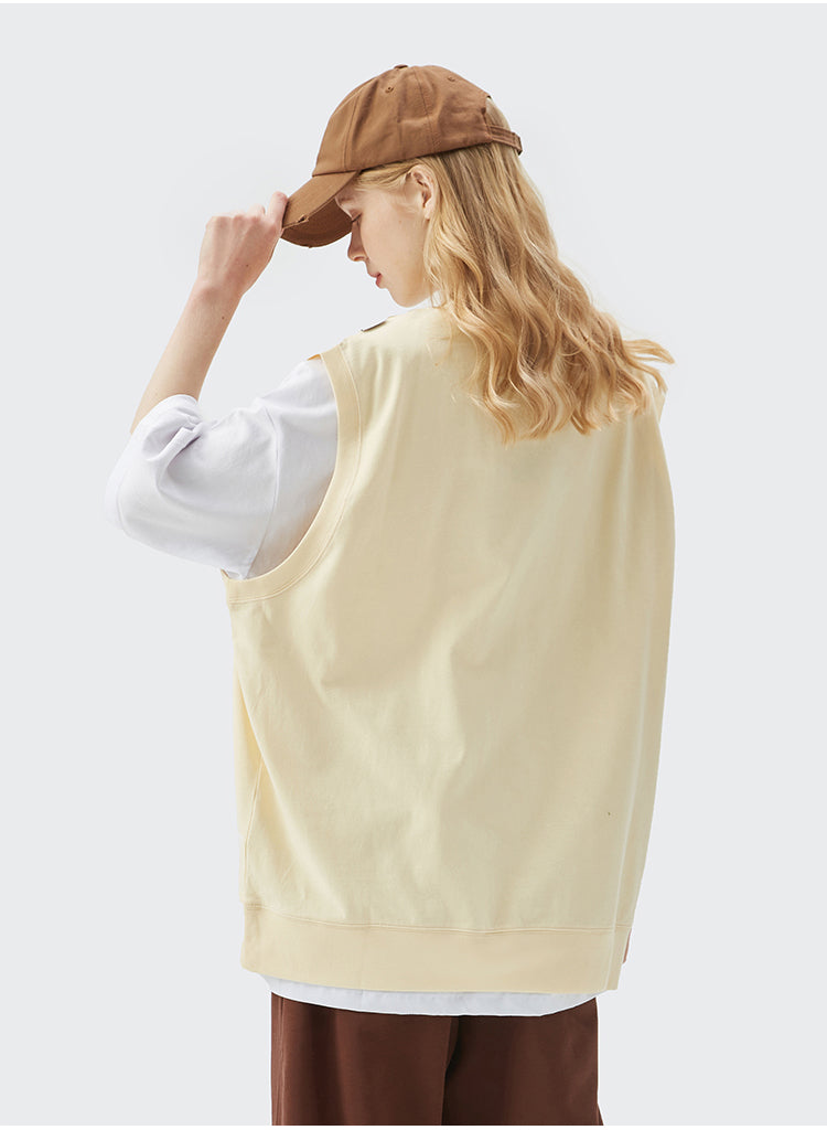 "V-NECK SLEEVELES" VEST