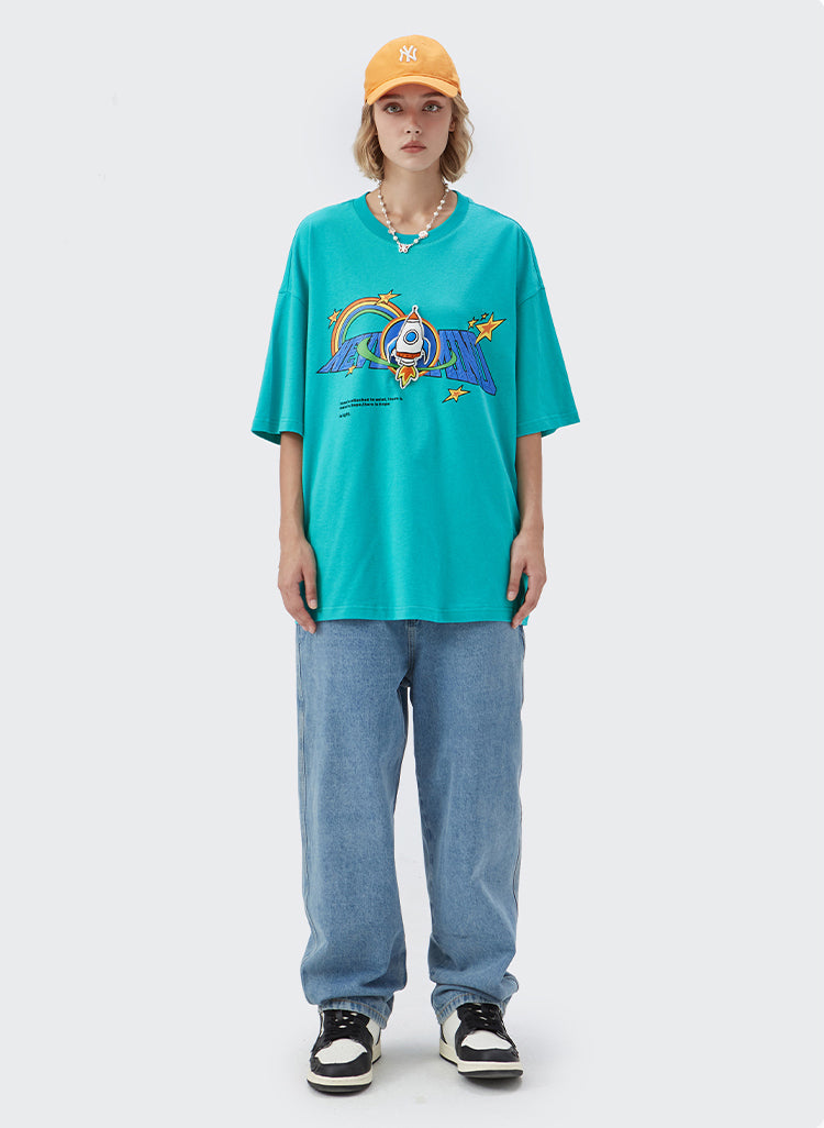 “SPACESHIP ANMIE" T-SHIRT