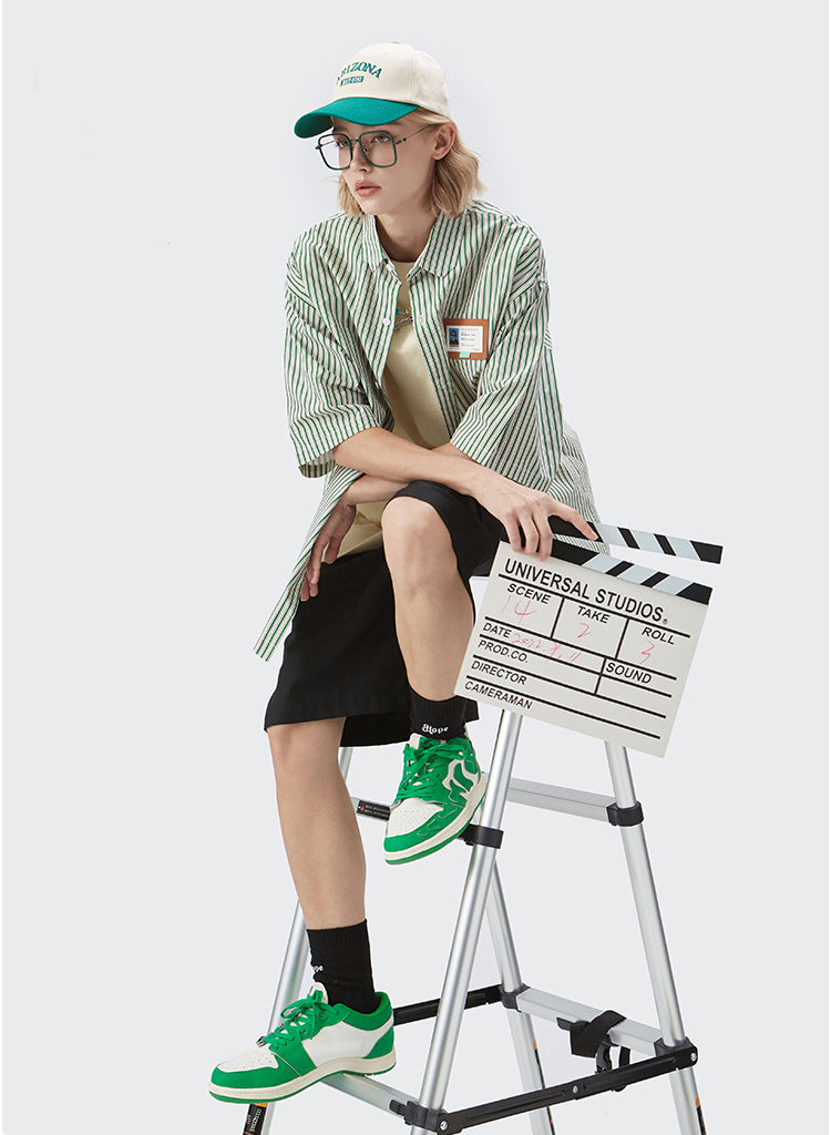 "VERTICAL STRIPES" T-SHIRT