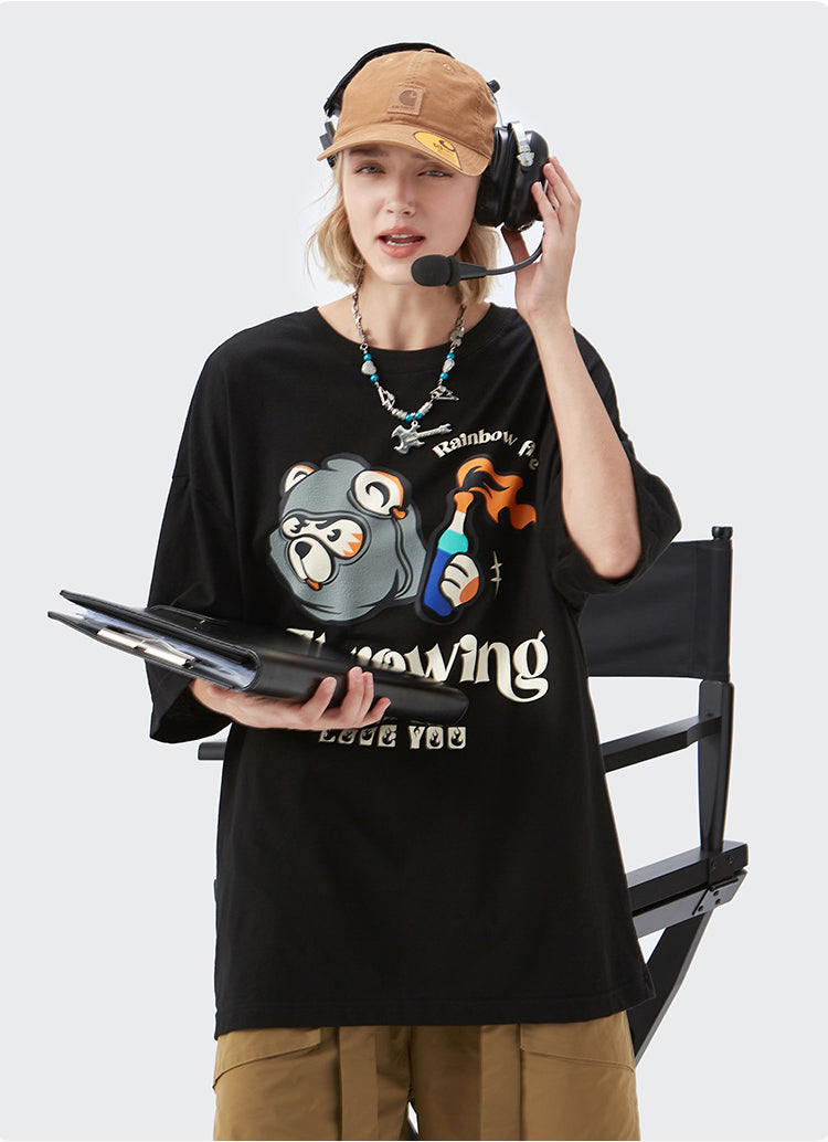 "THROWING" T-SHIRT