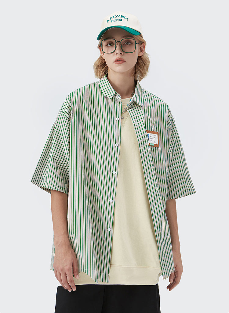 "VERTICAL STRIPES" T-SHIRT