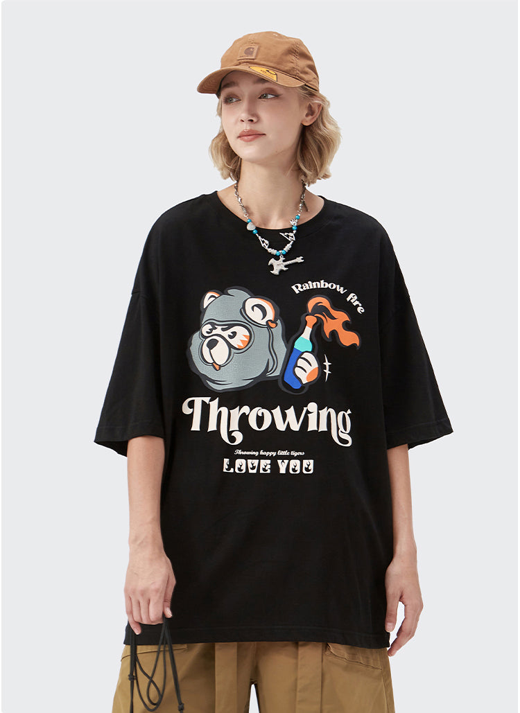 "THROWING" T-SHIRT