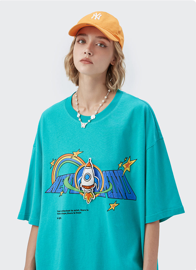 “SPACESHIP ANMIE" T-SHIRT