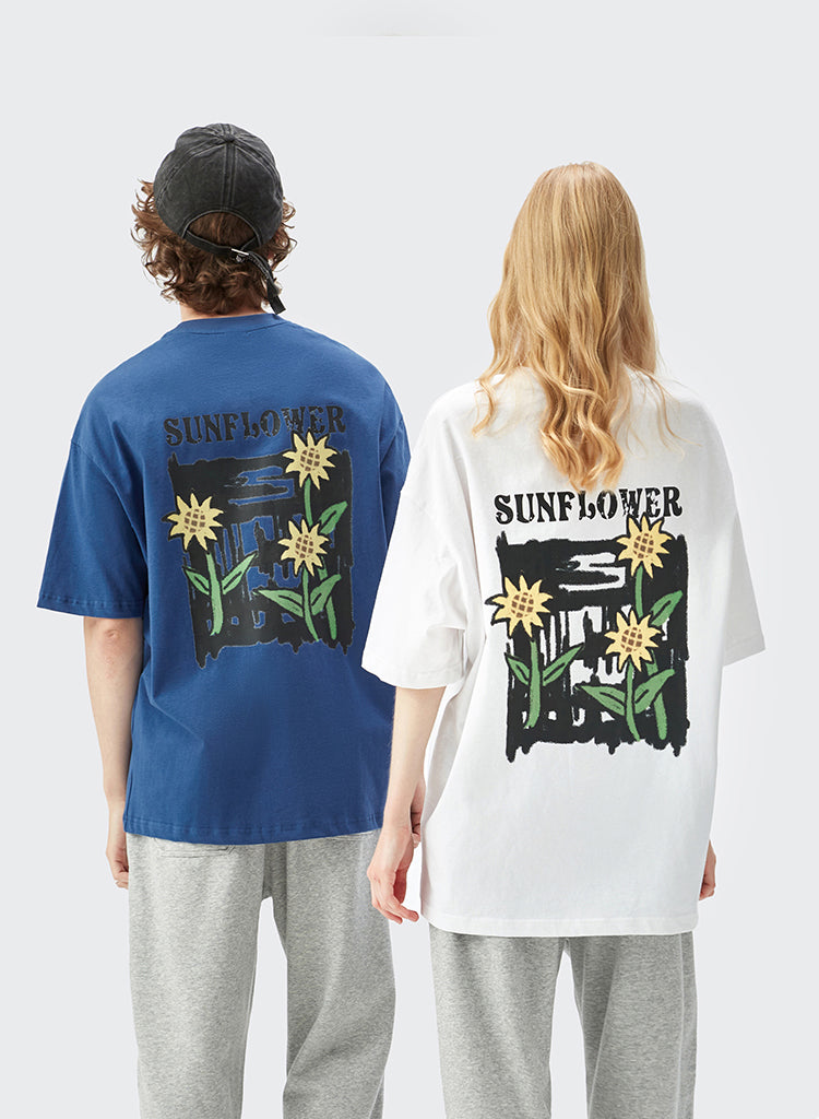 "SUN FLOWER" T-SHIRT