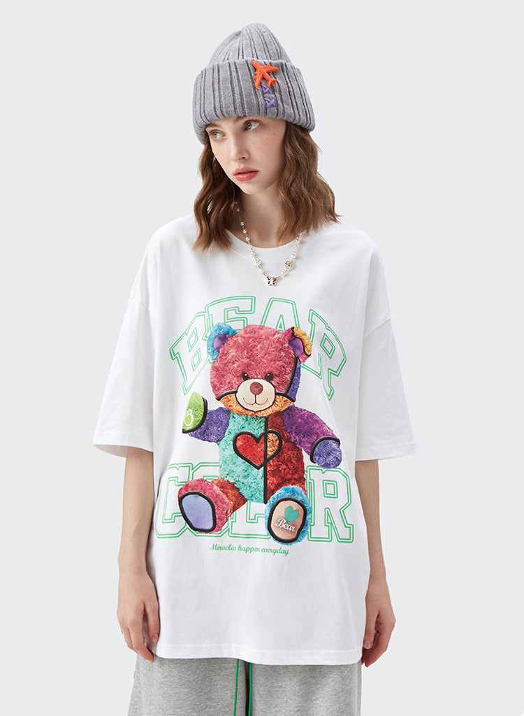 "RIANBOW BEAR" T-SHIRT