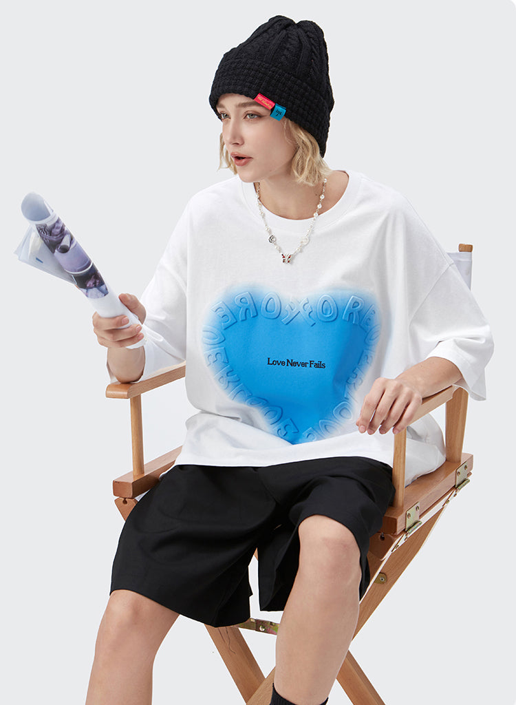 "LOVE NEVER FAILS" T-SHIRT