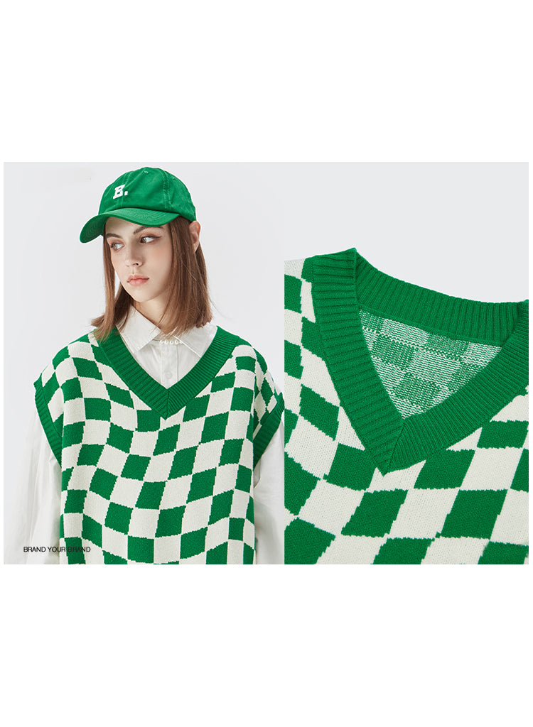 "CHECKERBOARD" VEST