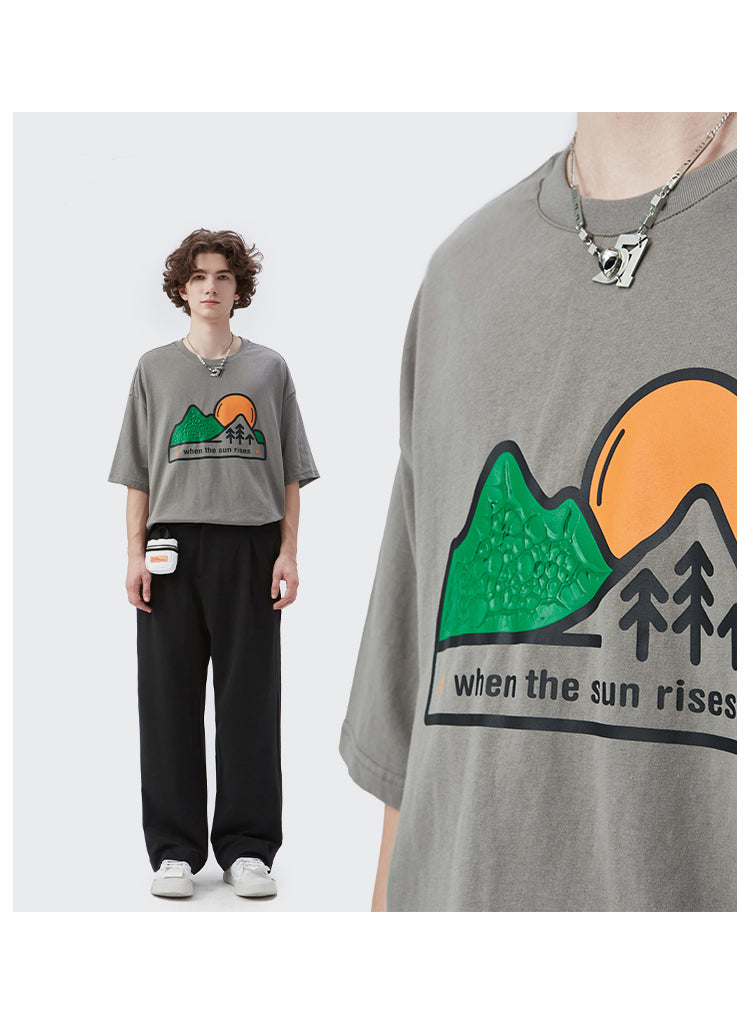 "LANDSCAPE GRAPHIC " T-SHIRT