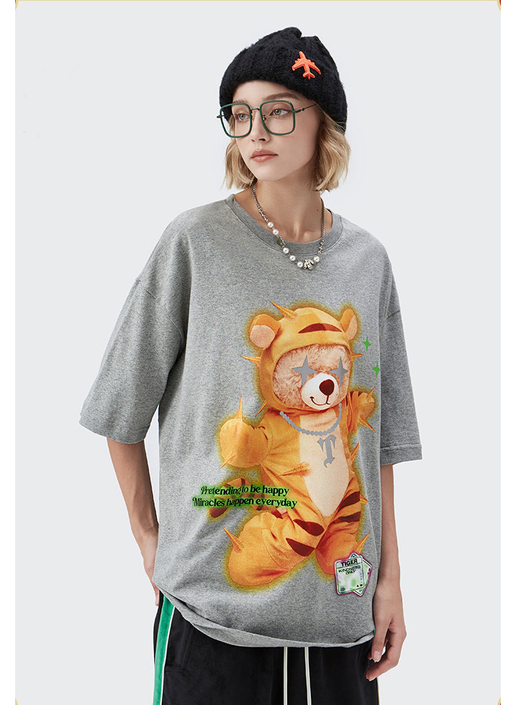 "BE HAPPY BEAR" T-SHIRT