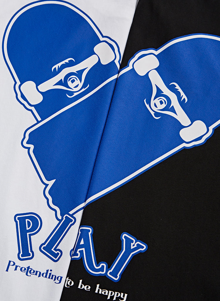 "PRETENDING TO BE HAPPY" T-SHIRT