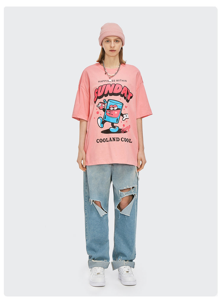 "SUNDAY COOLAND" T-SHIRT