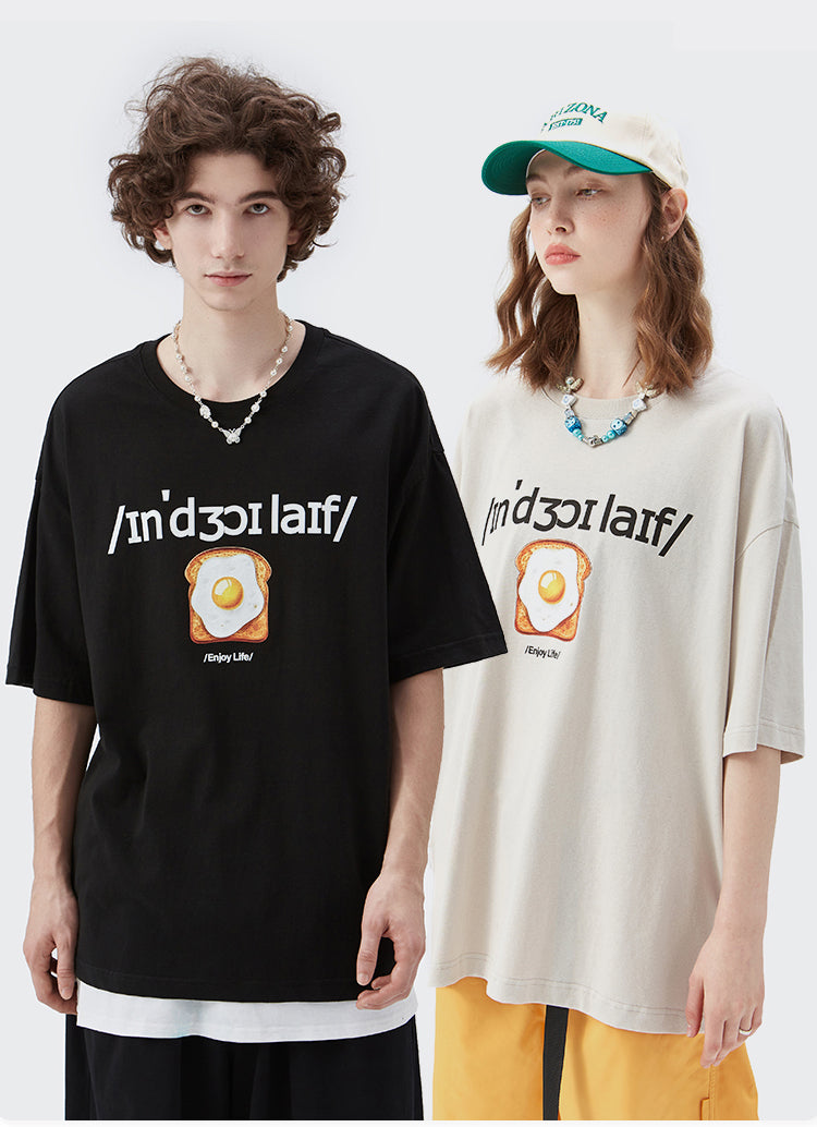 " POACHED EGG" T-SHIRT