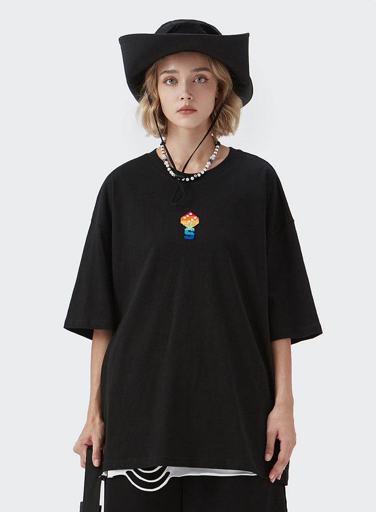 "COLORFUL DICE S" T-SHIRT