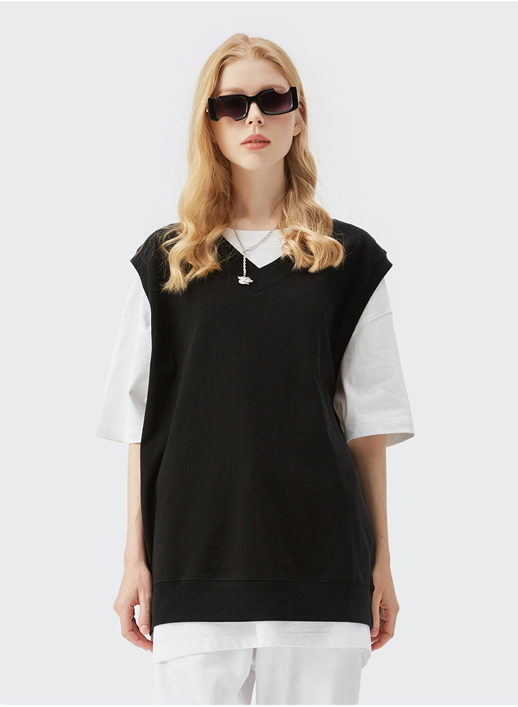 "V-NECK SLEEVELES" VEST