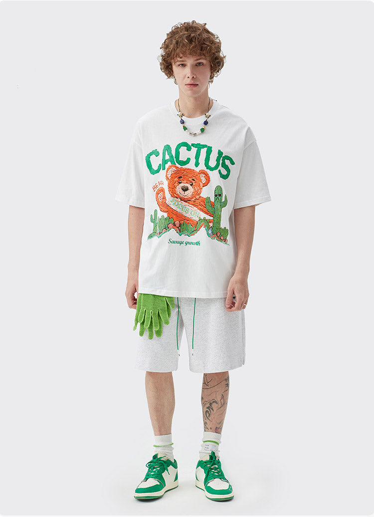 "CACTUS BEARS"  T-SHIRT