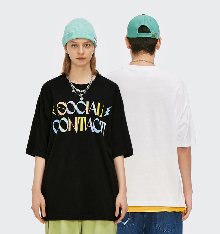 "SOCIAL CONTACT" T-SHIRT