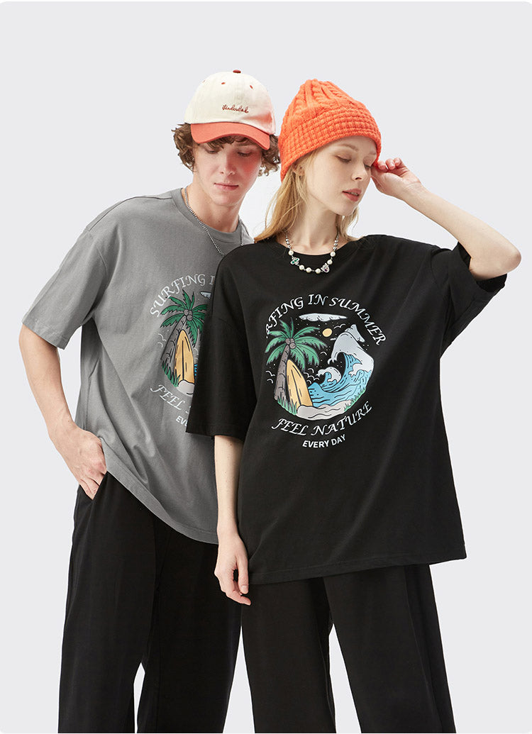 "LANDSCAPE GRAPHIC"  T-SHIRT