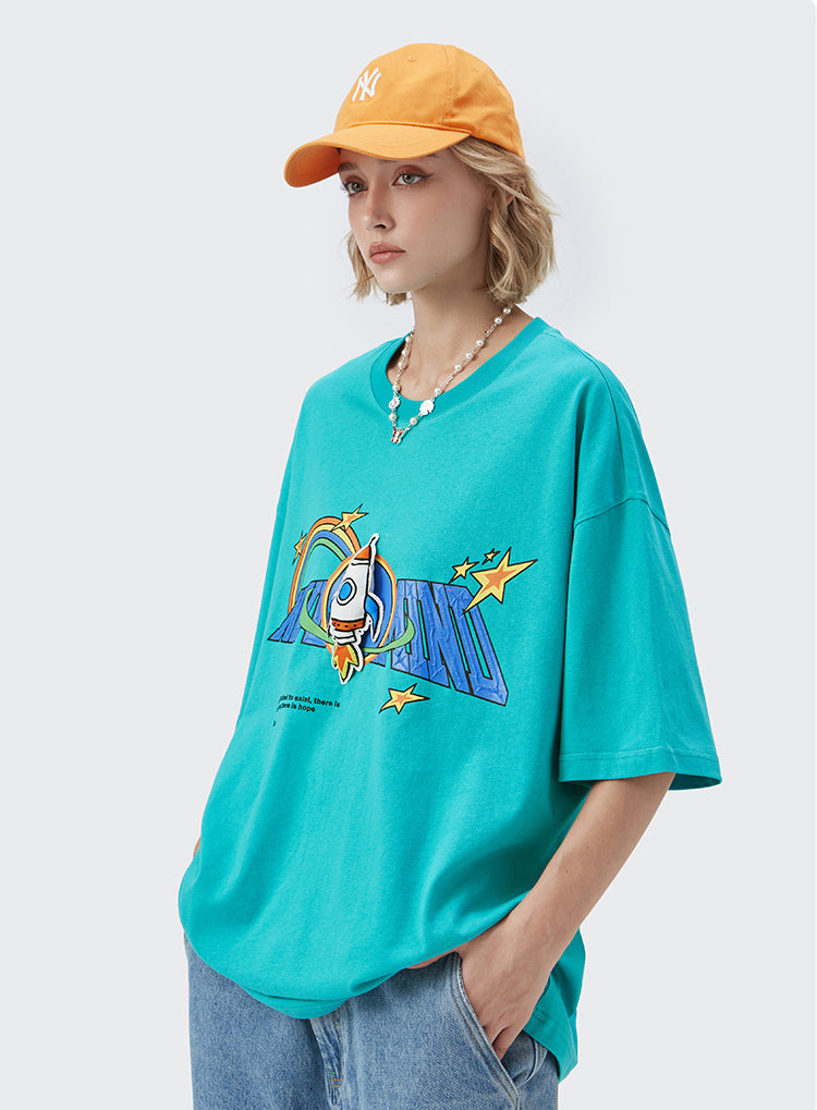 “SPACESHIP ANMIE" T-SHIRT
