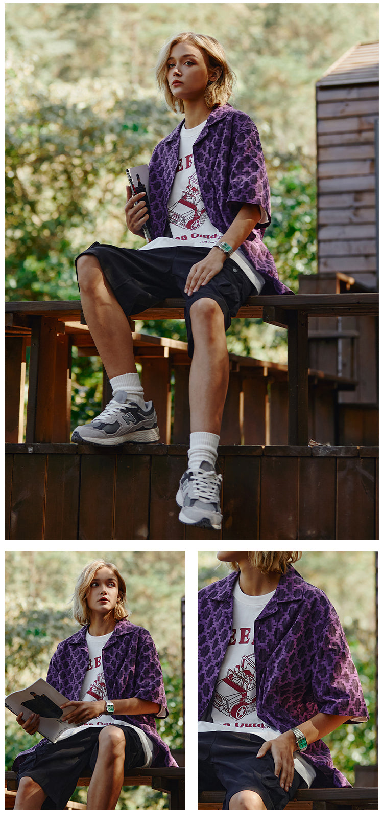 "LINGGE" T-SHIRT