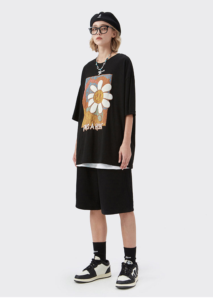 "REST" AND "LIFE" T-SHIRT