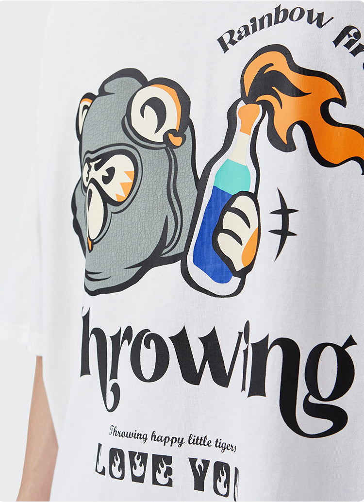 "THROWING" T-SHIRT