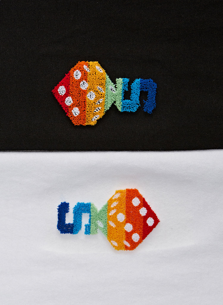 "COLORFUL DICE S" T-SHIRT