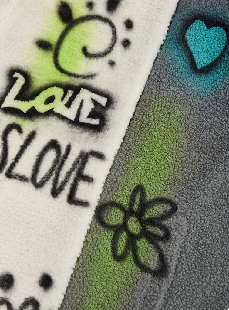 Graffiti Lambswool Jacket