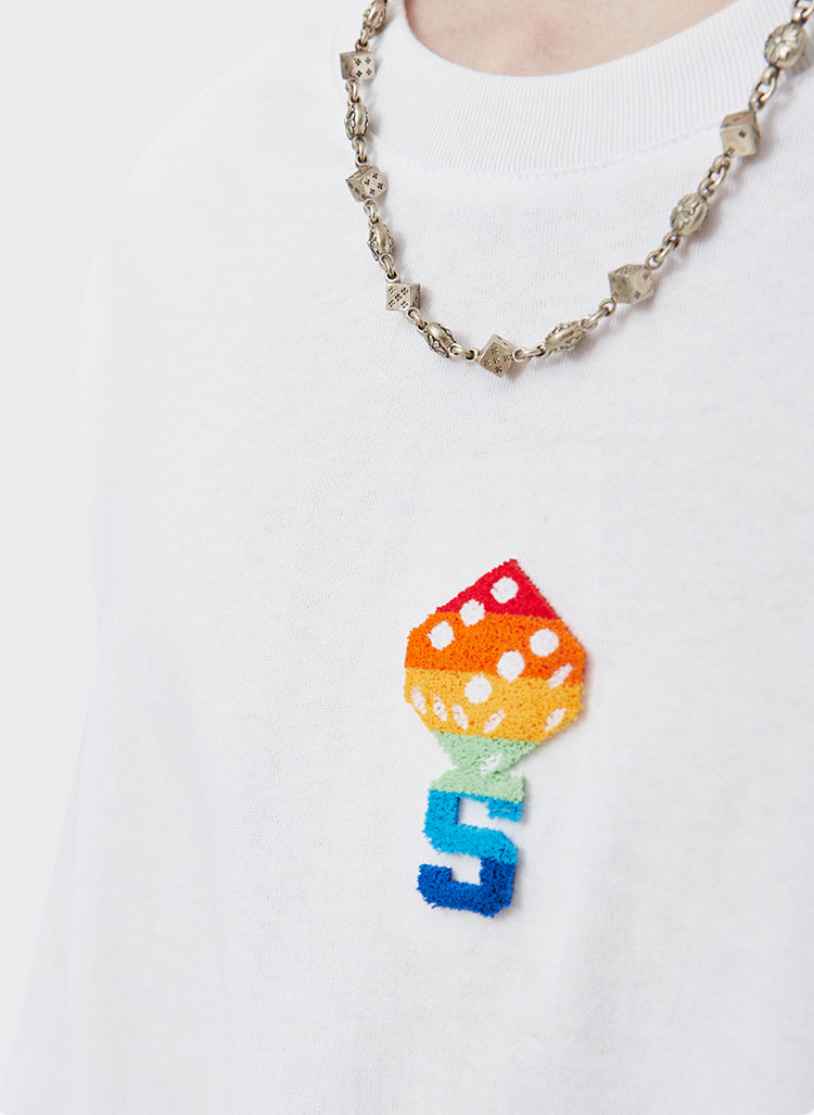 "COLORFUL DICE S" T-SHIRT