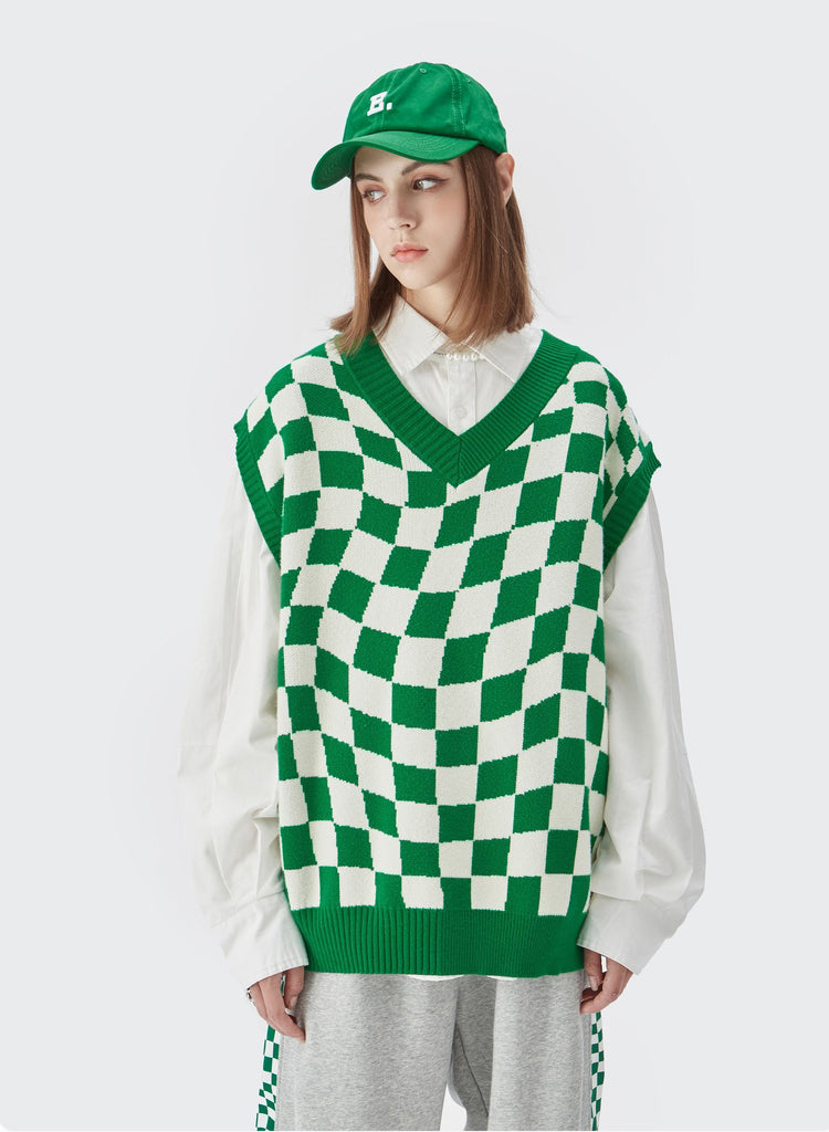 "CHECKERBOARD" VEST