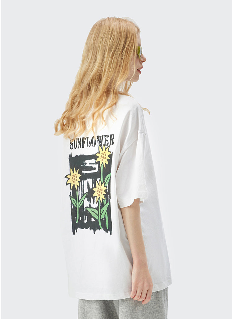 "SUN FLOWER" T-SHIRT