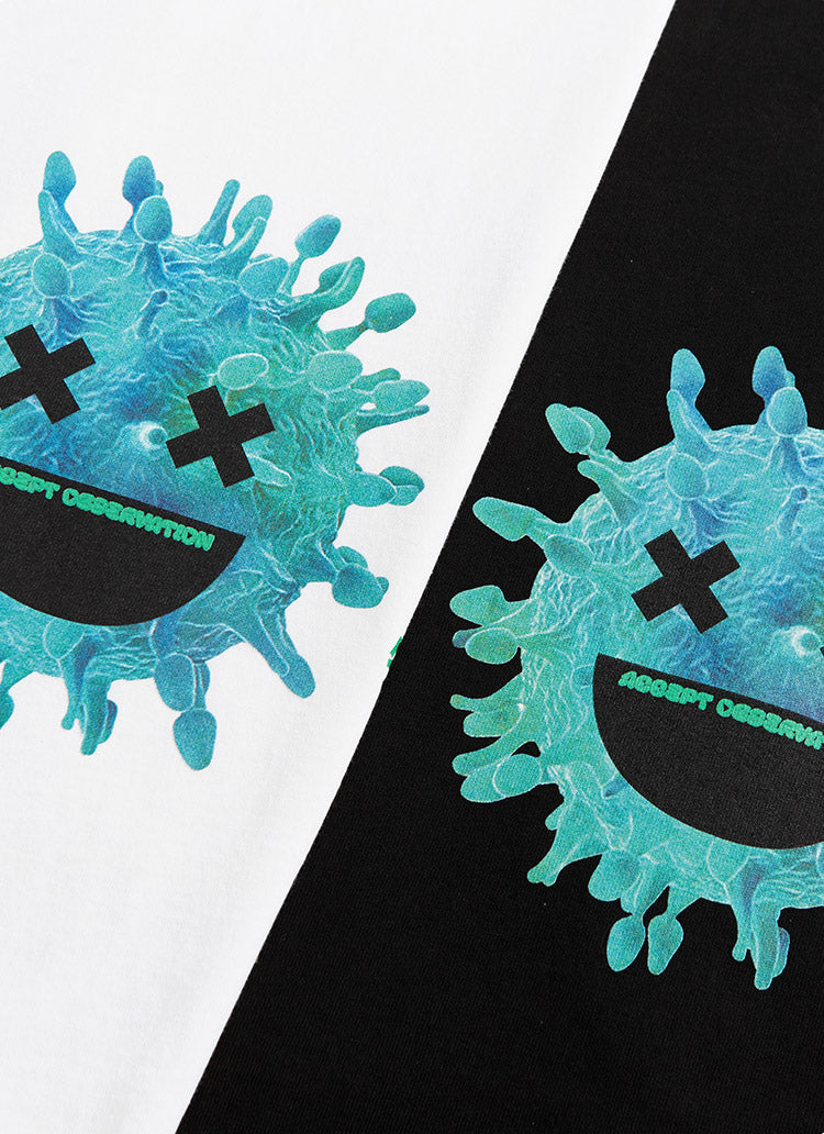 "VIRUS PRINT" T-SHIRT