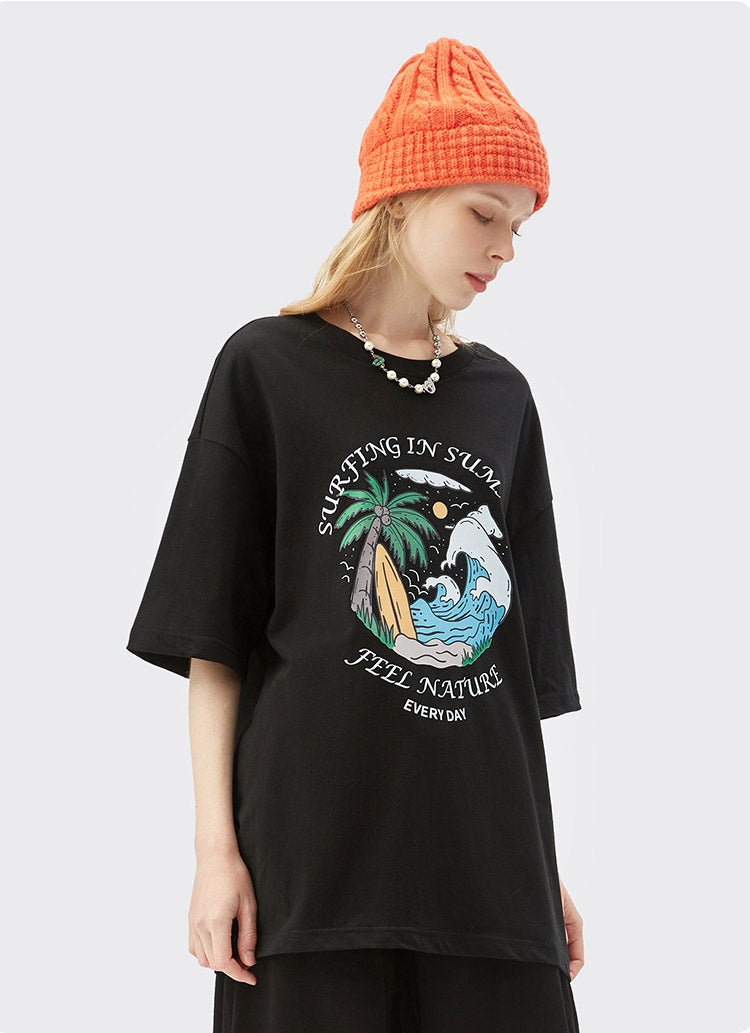 "LANDSCAPE GRAPHIC"  T-SHIRT