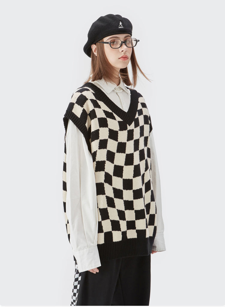 "CHECKERBOARD" VEST