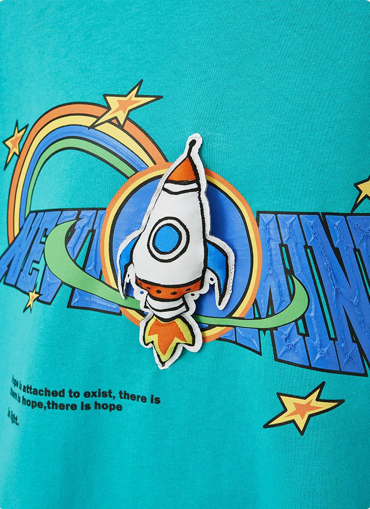 “SPACESHIP ANMIE" T-SHIRT