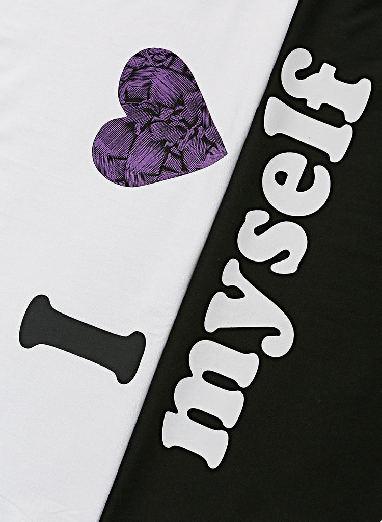 "I LOVE MYSEIF" T-SHIRT