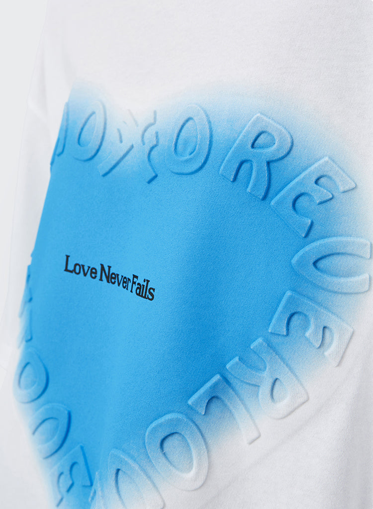"LOVE NEVER FAILS" T-SHIRT