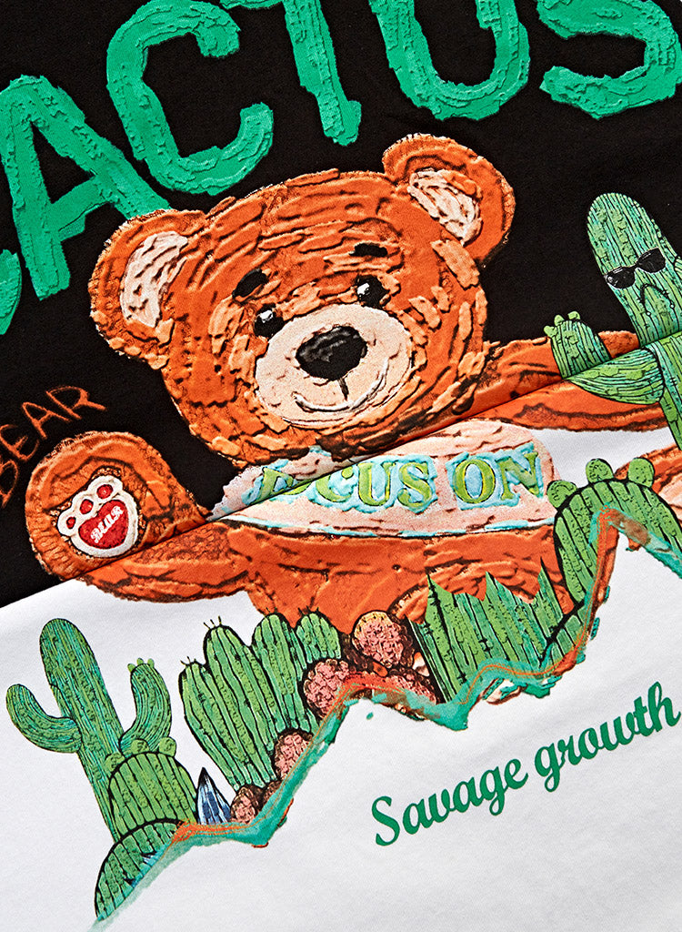 "CACTUS BEARS"  T-SHIRT