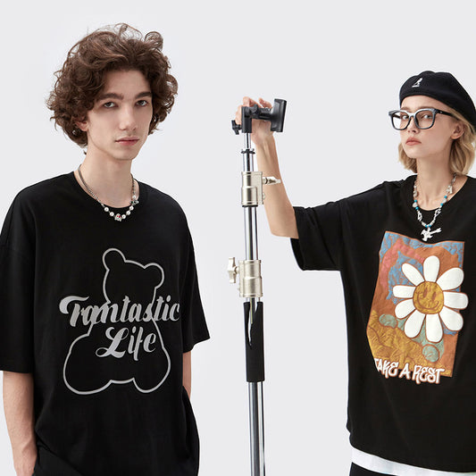 "REST" AND "LIFE" T-SHIRT