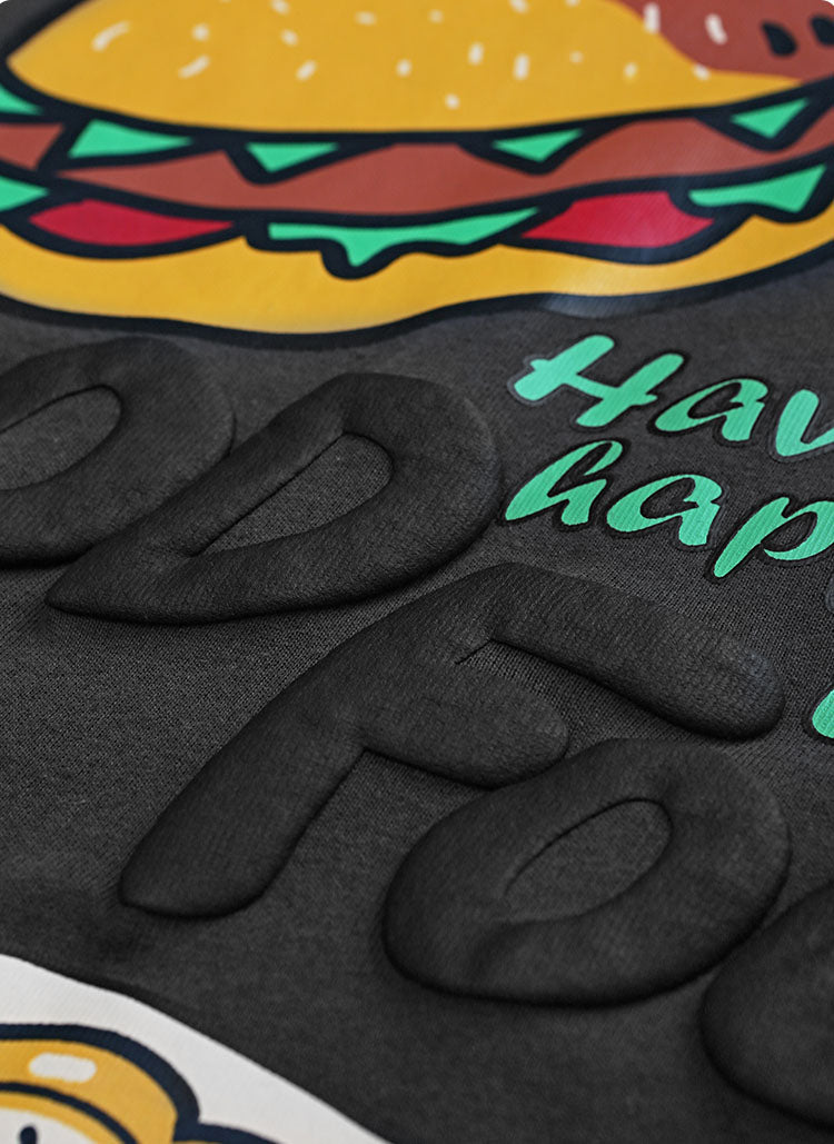 "GOOD FOOD IS LIFE" T-SHIRT