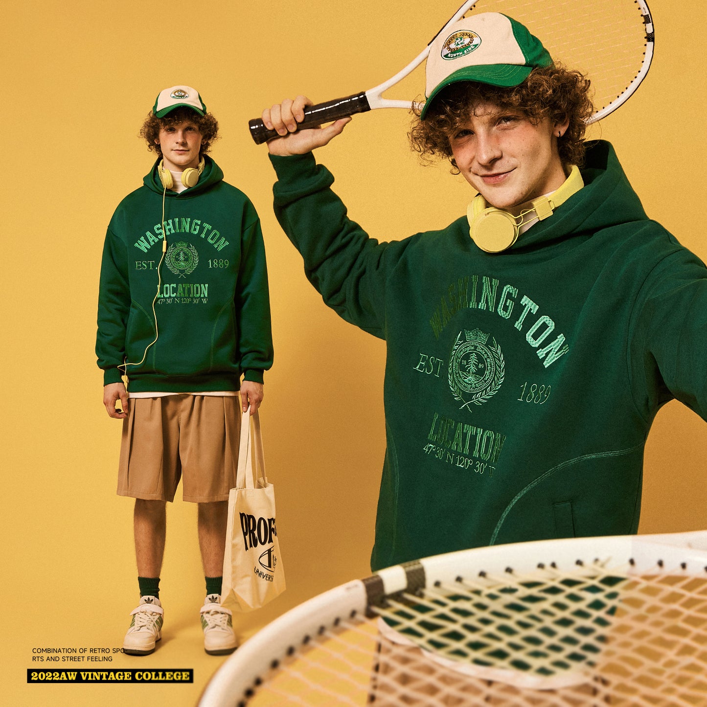 "EMBROIDERED" HOODIE