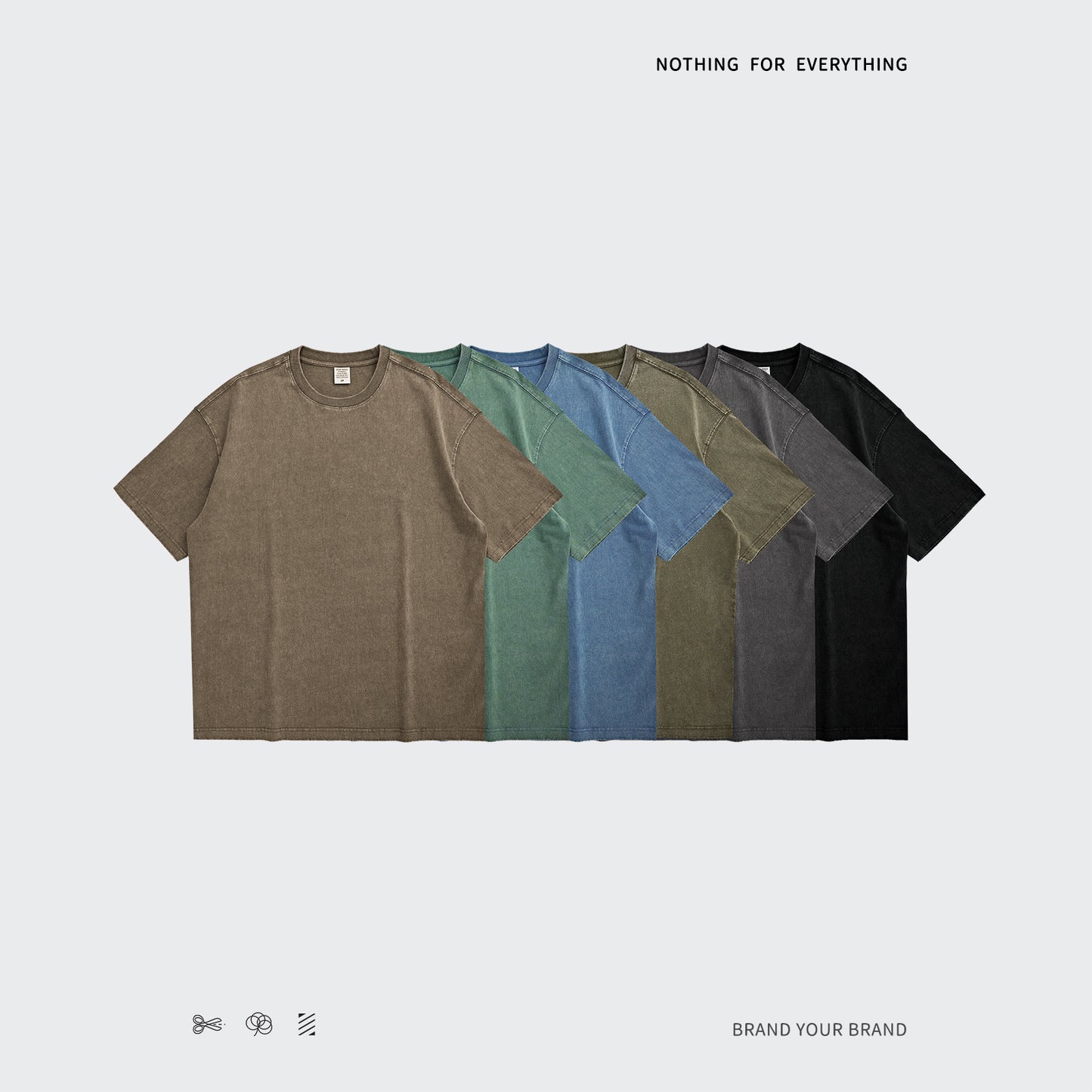 "SOLID LOOSE" T-SHIRT