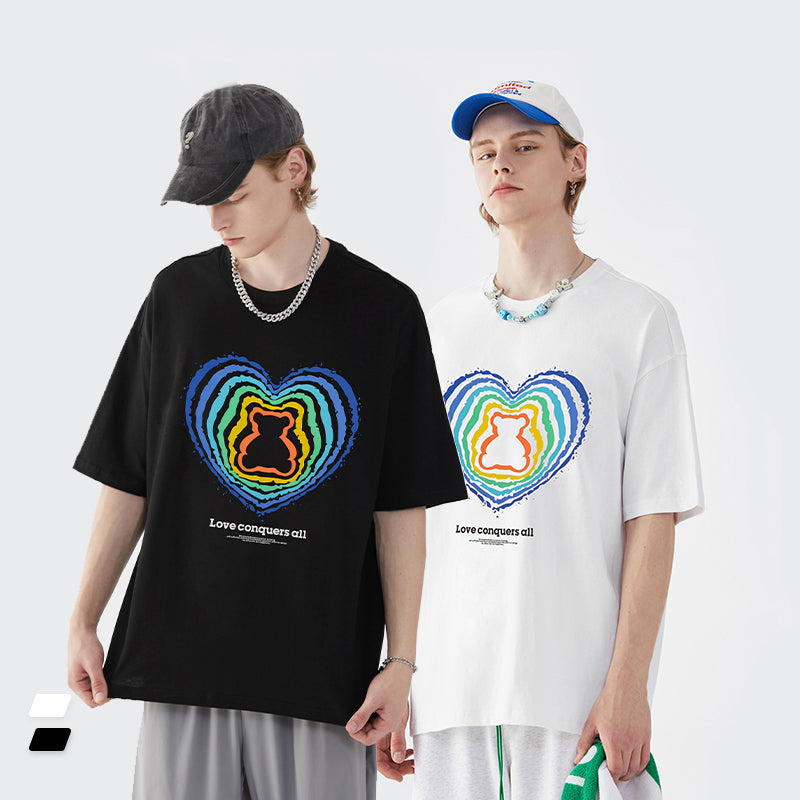 "LOVE CONQUERS ALL" T-SHIRT
