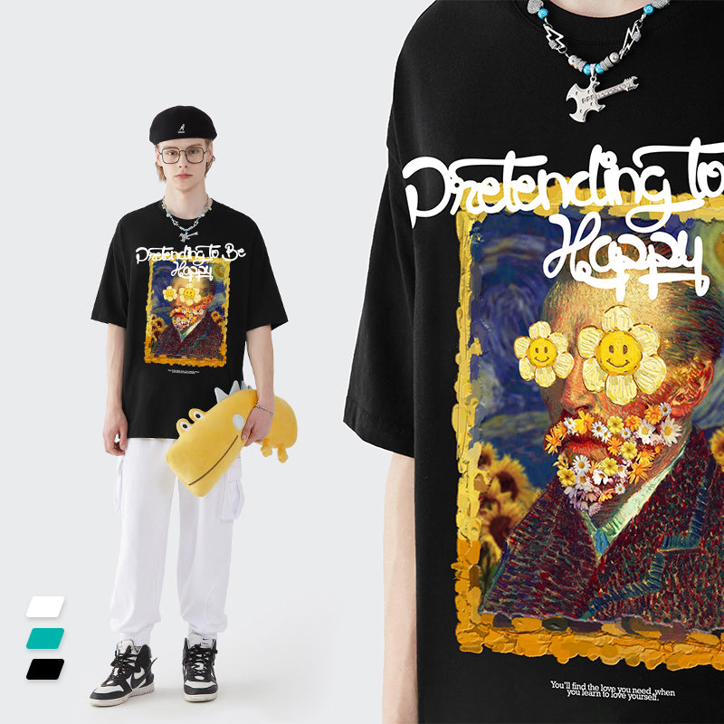 "FUNNY SUNFLOWER" T-SHIRT