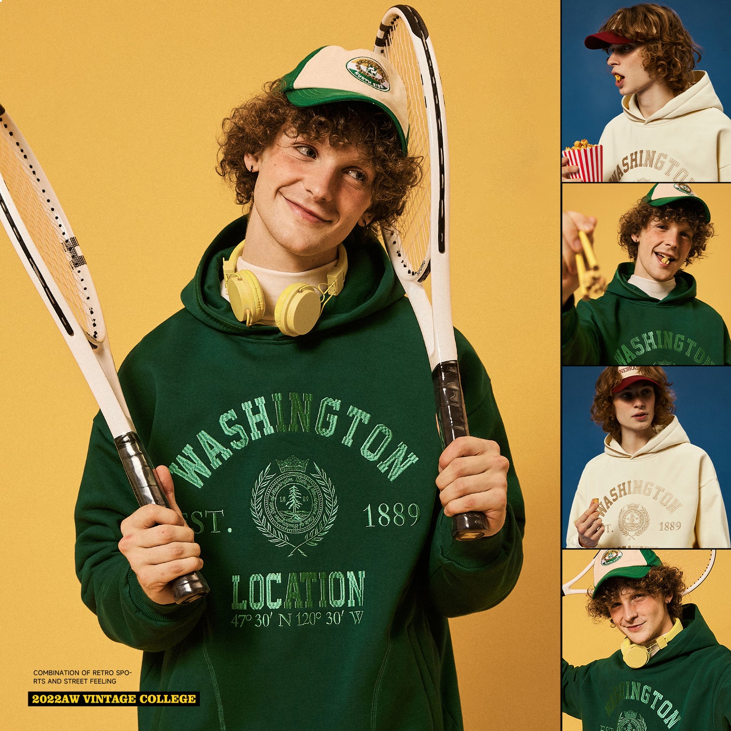 "EMBROIDERED" HOODIE